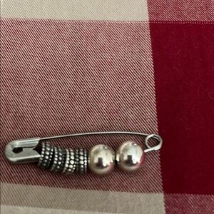 Set of sterling silver Pandora beads 2 balls are stop beads.